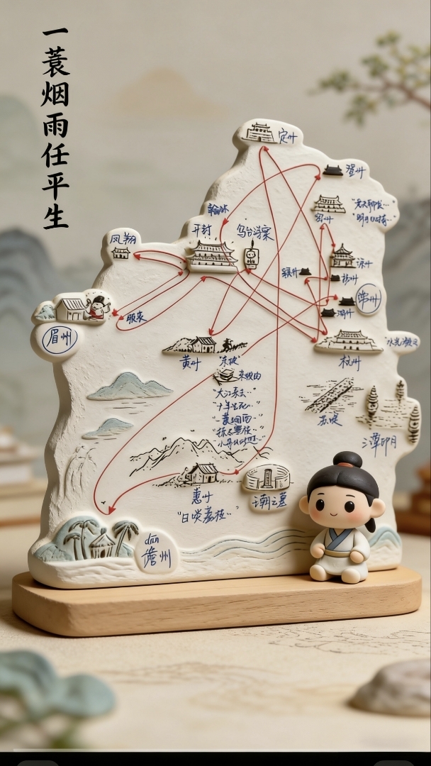 苏子瞻一生漂泊，颠沛流离，祛除古时候的舟...-青知资源